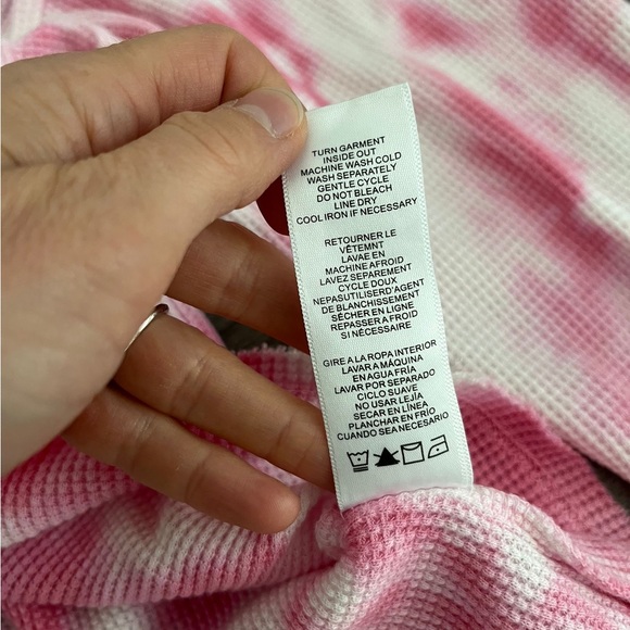 Splendid oversized sweater shirt long sleeve Small batik S - Picture 5 of 6